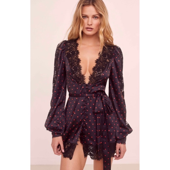 For Love And Lemons Other - Melrose Robe